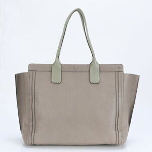 Chloe Allison leather Shoulder Bag Tote greige